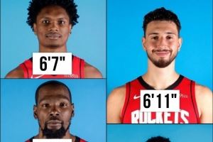 效果极佳！火箭“五大”首发在场时篮板率70.4%&净效率+65.7